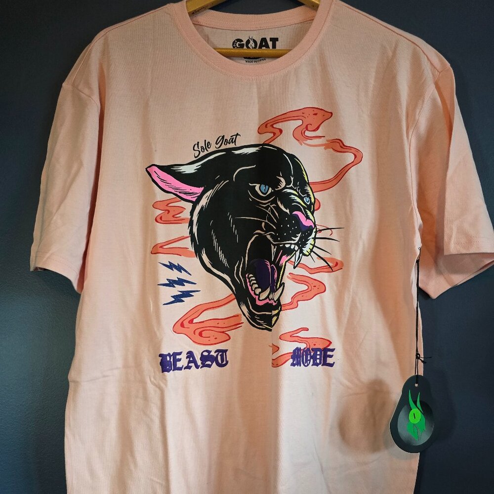 Brand GOAT Tshirt "Beast mode" Size X large
